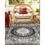 Tapis noir et blanc Contemporary Hitchens-768390368