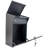 Allux Locking Wall Mounted Mailbox