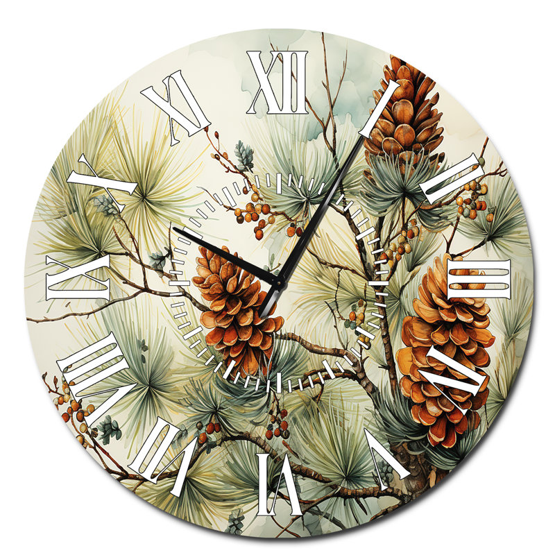 Horloge murale pin, Surdimensionné