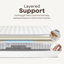 Matelas hybride en mousse viscoélastique imprégnée de gel de taille moyenne 12 po Broderick-243968826-196770947-196770946