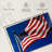 Borges Windblown American Flag-108722630