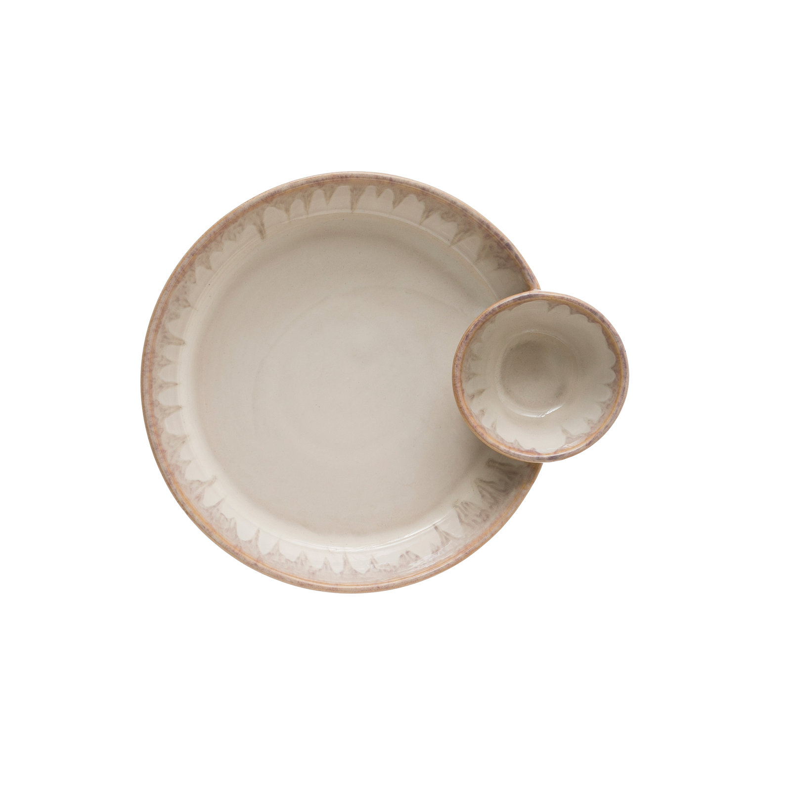 Aamirah Novelty Stone Chips And Dip Platter
