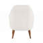 Fauteuil en velours Astrid