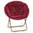 Foldable Round Saucer Chair Portable Papasan Chair Lounge Chair Accent Chair for Bedroom Living Room-1110185528-1110185526-1137783173