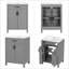 Magnifiques meubles-lavabos de salle de bain 24 po avec lavabo simple 24 po-426683614