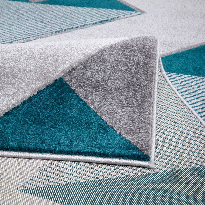 Briana Geometric Area Rug, Rectangle 60 x 110cm