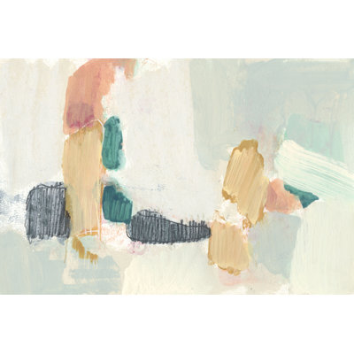 " Confetti Shapes I " by Jennifer Goldberger Painting Print