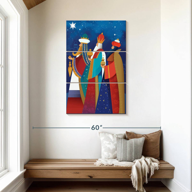 Lelend Biblical Magi, H 45 po x l 28 po