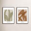 Marine Flora 3 & 4. Set of 2 by Romina Gadler - Canvas Framed Wall Art-1752327606-1752327607