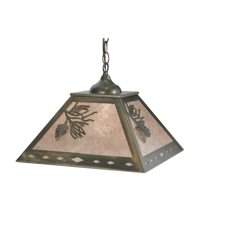 Luminaire suspendu conique 2 lumières 2 lumières