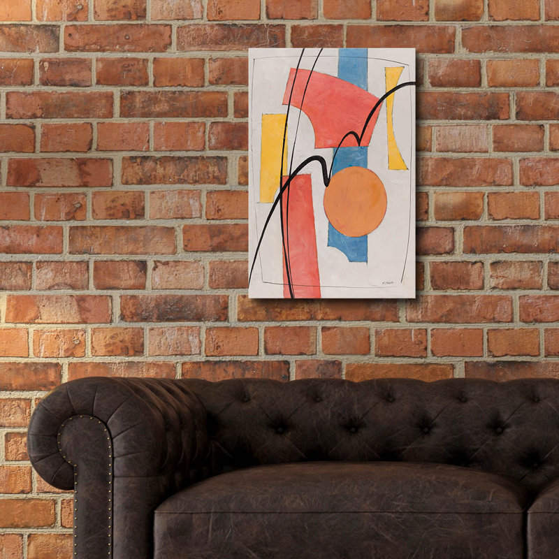 «Big Top» par Mike Schick, art mural en verre acrylique, 16 po x 24 po