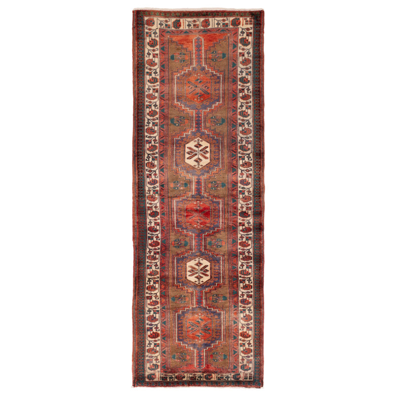 Tapis brun Konya Anatolian 3 pi 5 po x 10 pi 3 po