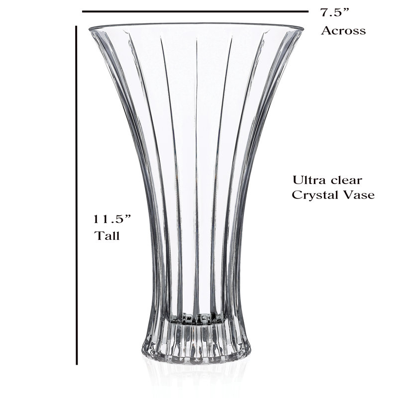 Timeless Crystal Table Vase