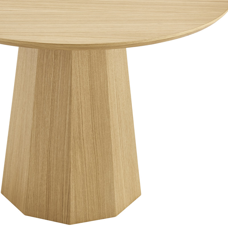 Chasse Round Table In Oak, Oak