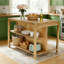 Solid Wood Kitchen Island