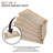 Wood Serving Tray With Handles - Five Piece Nested Breakfast Wood Tray - Wooden Crafts Couch Tray For Organizing - Wood Trays For Serving & Catering