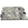 Scarpa 12"x12" Marble Mosaic Tile in Calacatta Violet