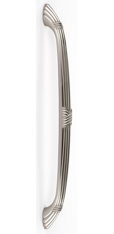 Ribbon and Reed 18" Center to Center Appliance Pull, 6", Satin Nickel
