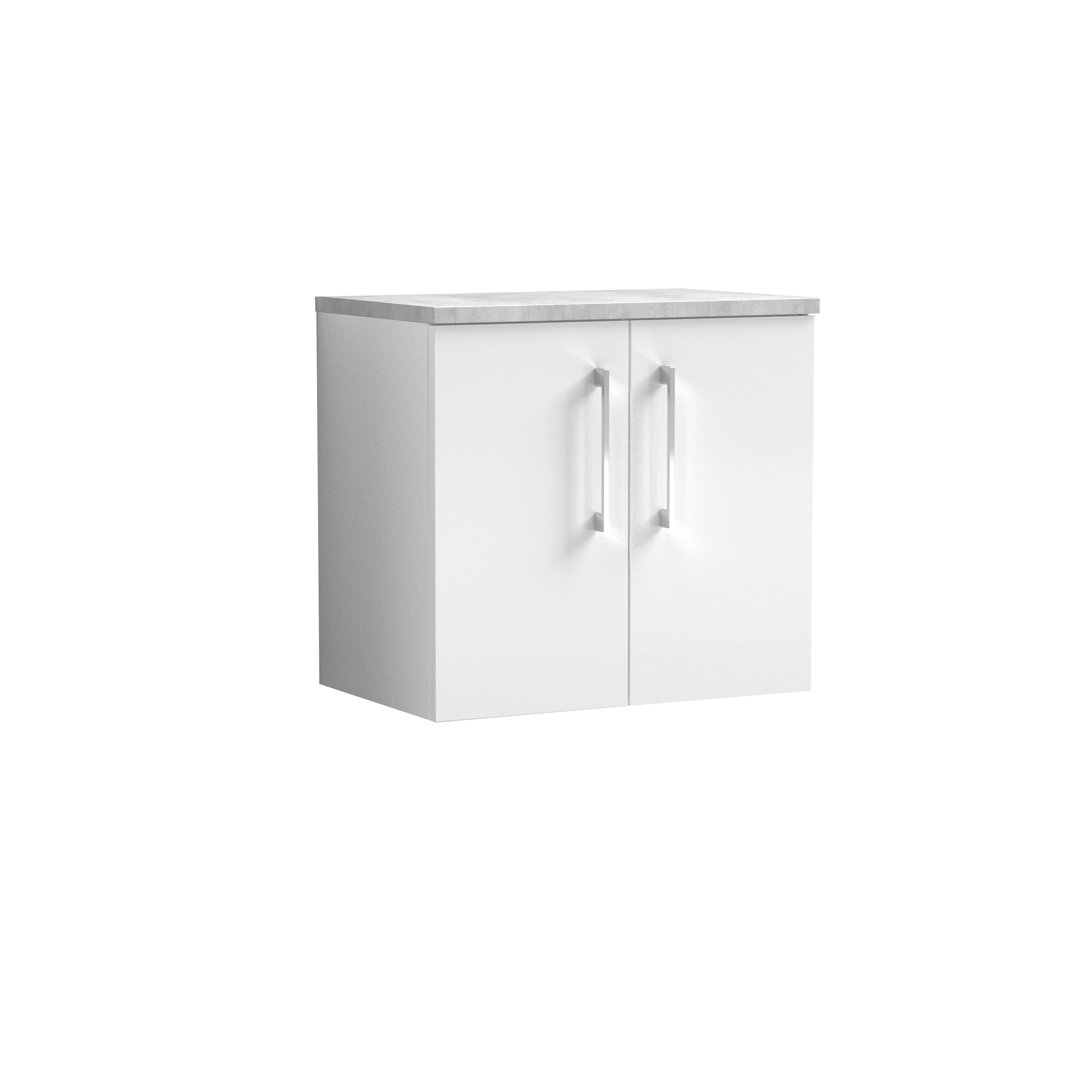 Arno 610mm Wall Mounted Standard Vanity Base