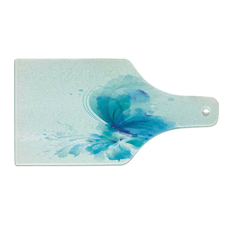 Planche à découper en verre trempé Ambesonne