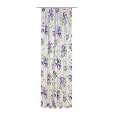 Pansy Blackout Curtain Single Panel