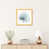 Toile avec cadre en bois beige n'est pas disponible