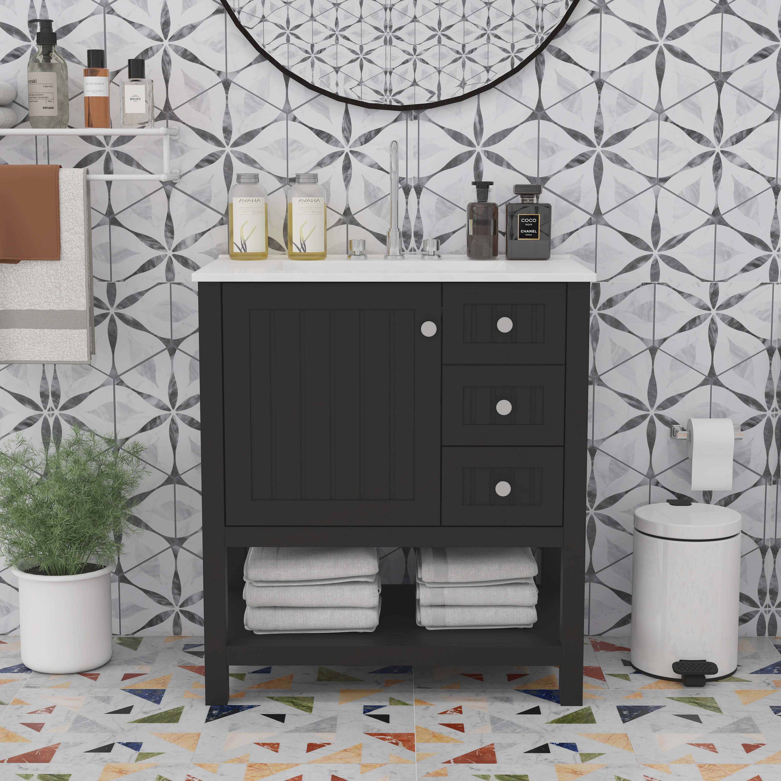 Ophelia & Co. Modern Bathroom Vanity | Wayfair