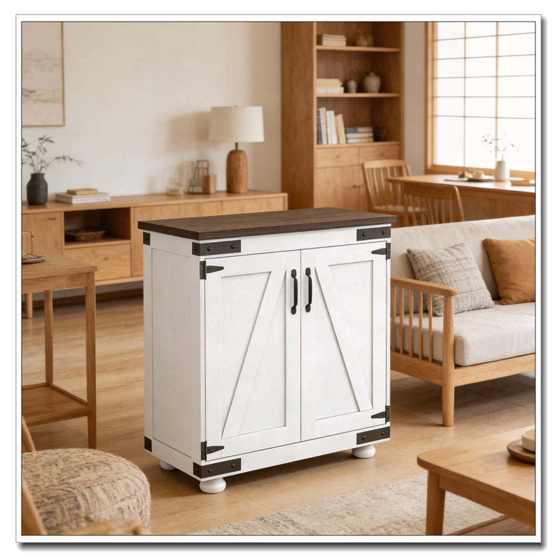 Armoire de rangement facile à nettoyer pour l'entrée de cuisine