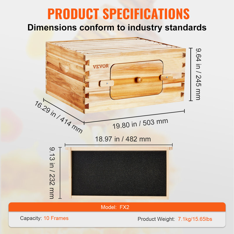 Syretta Bee Hive Deep Box