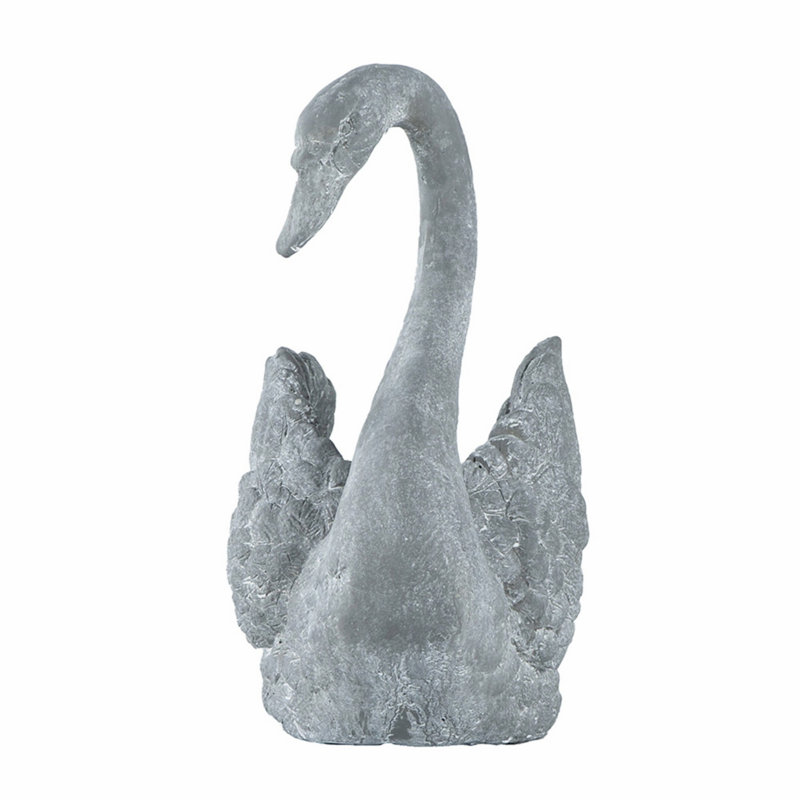 Pot à fleurs en forme de cygne