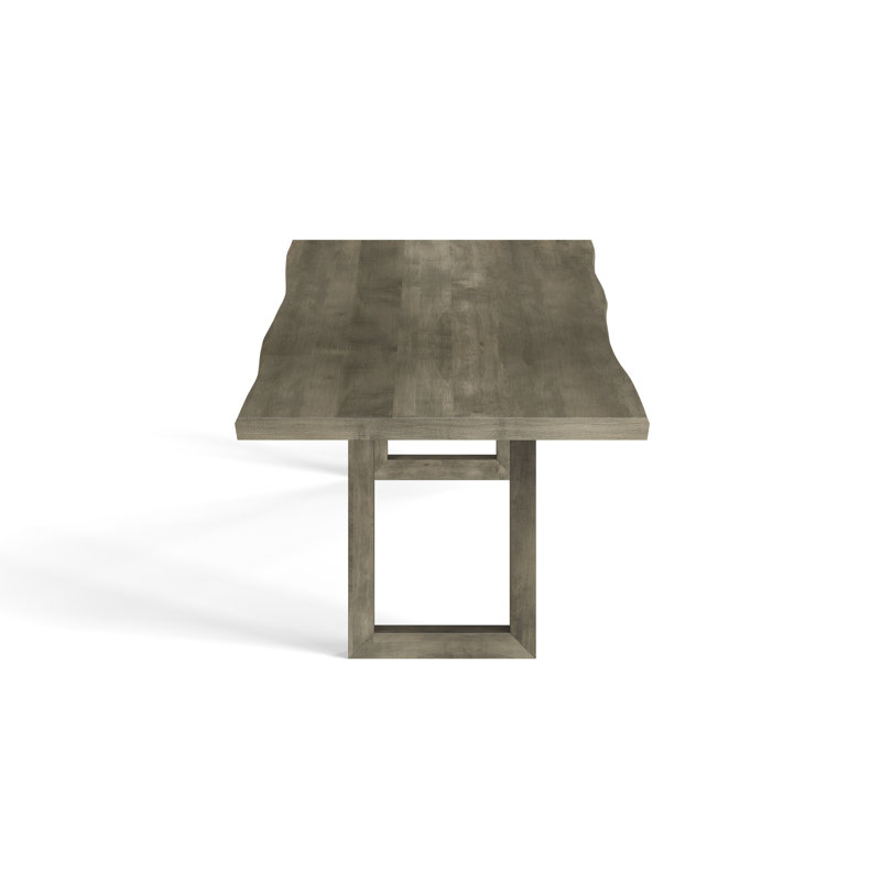 Maple Solid Wood Dining Table, Nantucket, 29" H x 72" W x 42" D