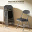 Fabric, Polyurethane, Polyester Padded Folding Chair Set-2035670986