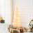 Pre-Lit Slim Noble Fir Artificial Christmas Tree With LED Lights And Tips