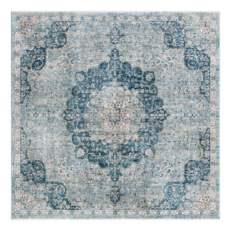 Alabama Oriental Indoor Rug, Square 8'