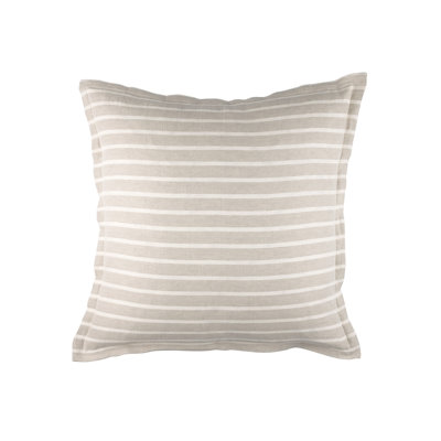 Meadow Cotton Blend Striped Sham