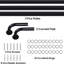 Aspire Homeware Adjustable Blackout Curtain Rod With Hardware Accessories-947514393-947514392