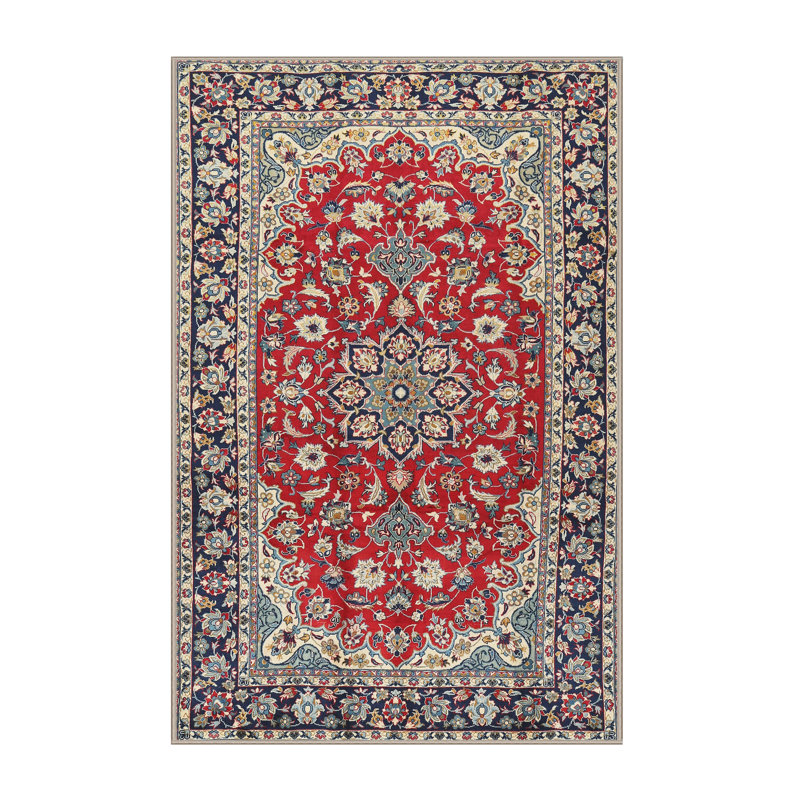 Tapis oriental orange, Rectangle 5 pi x 7 pi