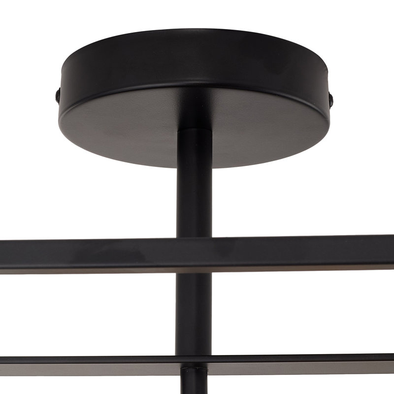 Iron Semi Flush Mount