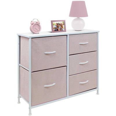 Commode 5 tiroirs l 33,5 po