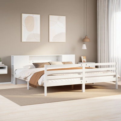 Meansville Solid Wood Bed