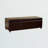 Carvalho Genuine Leather Upholstered Storage Bench
