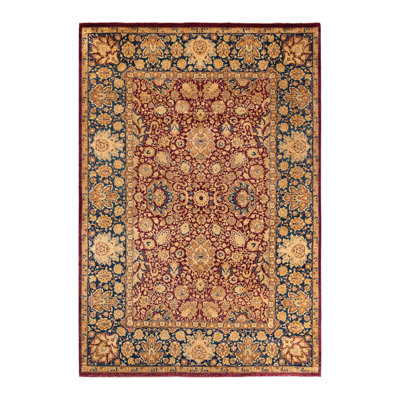 Classic One-of-a-Kind 6'2" X 9' Hand Knotted Area Rug