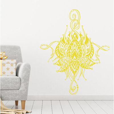 Décalcomanie murale fleur lotus Buller