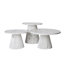 MashT Terrazo Pedestal End Table-972315743-972315736