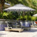 Caerphilly Solar Led Patio Umbrellas 3-Tiers