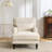 52"l Upholstered Chenille Lounge Chaise Chair-535344940