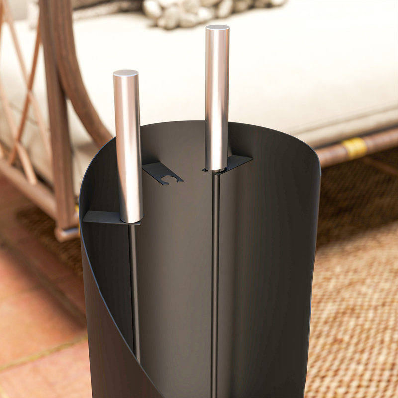 Metal Fireplace Tool Set