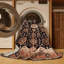 Machine Washable Persian Brown Area Rug-628728507