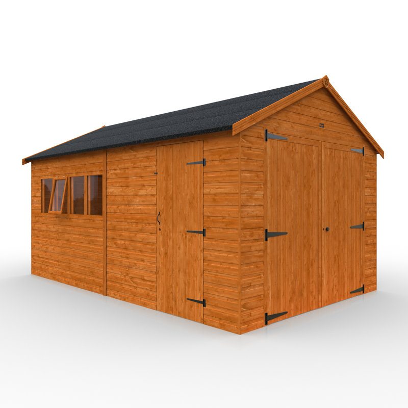 16x10w Tiger Wooden Garage