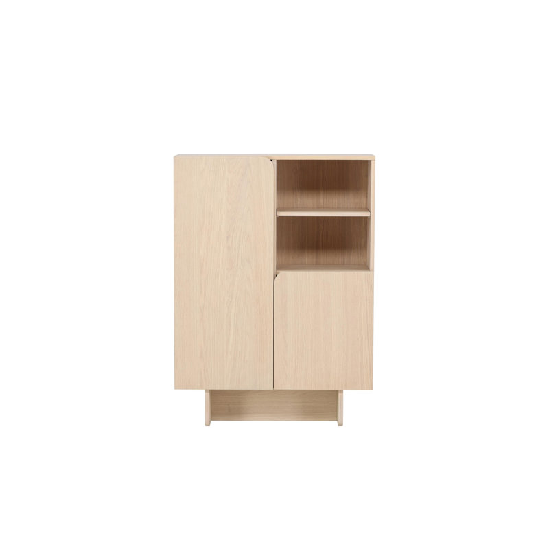 Farbourgh Rectangle Accent Cabinet, White